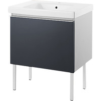 KOHLER 科勒 瑞琦系列 K-14333T-0+K-10860Y-4-CP+K-15045T-NA 浴室柜组合 70cm 灰色