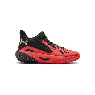 安德玛UA男款运动鞋HOVR Havoc 3透气撞色篮球鞋 42.5 红色
