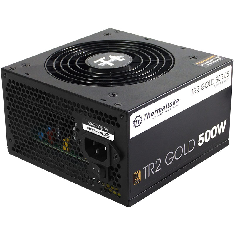 Thermaltake 曜越 TR2 GOLD 金牌（90%）非模组ATX电源 500W