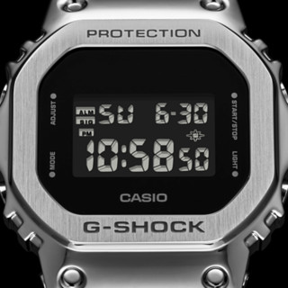 CASIO 卡西欧 G-SHOCK系列 43.2毫米石英腕表 GM-5600-1