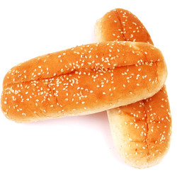 长方形热狗面包10只装kfc面包美式diy营养早餐