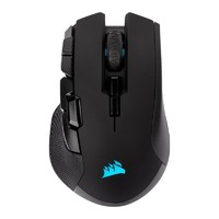 USCORSAIR 美商海盗船 IRONCLAW RGB WIRELESS 2.4G蓝牙 SLIPSTREAM 三模无线鼠标 18000DPI RGB 黑色