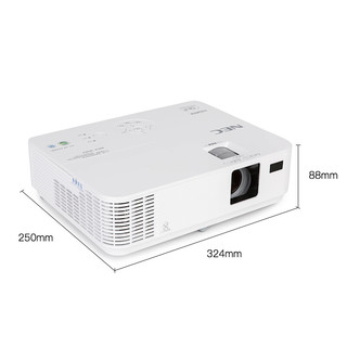 NEC 日电 NP-CD1010H 家用投影机 白色