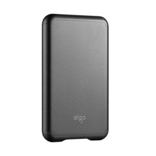 aigo 爱国者 S7 USB 3.1 Gen2 移动固态硬盘 Type-C 2TB 太空灰