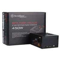  银昕 SilverStone 游侠 ST45SF 铜牌（85%）非模组SFX电源 450W