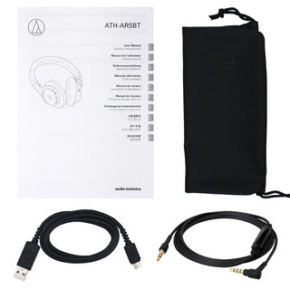 audio-technica 铁三角 ATH-AR5BT 耳罩式头戴式双模动圈蓝牙耳机