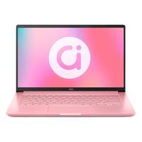 adol a豆 adolbook 14 14.0英寸 轻薄本 梦境粉 (酷睿i5-10210U、核芯显卡、8GB、16GB 傲腾+256GB SSD、1080P)
