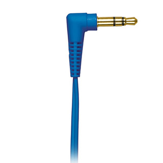 audio-technica 铁三角 ATH-COR150 入耳式挂耳式有线耳机 蓝色 3.5mm