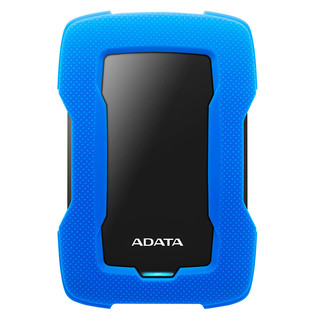 ADATA 威刚 HD330 2.5英寸Micro-B移动机械硬盘 USB 3.2 Gen1 4TB 活力蓝