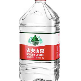 NONGFU SPRING 农夫山泉 饮用天然水 4L*4瓶