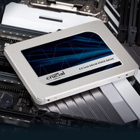 Crucial 英睿达 MX500 1 TB CT1000MX500SSD1 硬盘 高达560 MB/s(3D NAND,SATA,2.5英寸,内置固态硬盘),黑色