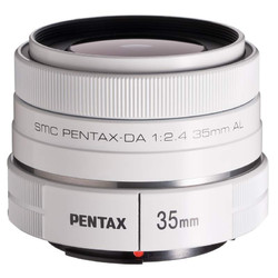 PENTAX 宾得 DA 35mm F2.4 AL 广角定焦镜头 宾得K卡口 49mm 白色