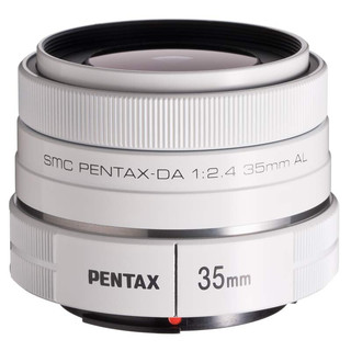 PENTAX 宾得 DA 35mm F2.4 AL 广角定焦镜头 宾得K卡口 49mm 白色