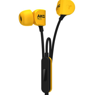 AKG 爱科技 Y20U 入耳式动圈有线耳机 黄色 3.5mm