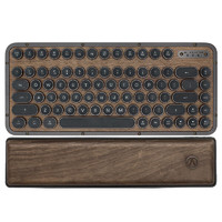 AZIO RCK ELWOOD 81键 2.4G蓝牙双模机械键盘 木头色 AZIO青轴 单光