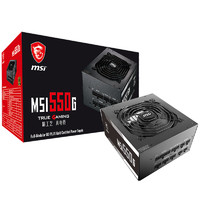 MSI 微星 550G 金牌（90%）全模组ATX电源 550W