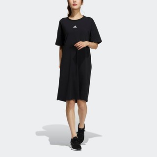 adidas 阿迪达斯 TECH DRESS EX 女子运动连衣裙 GP0651 黑色 XS