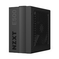 NZXT 恩杰 E500 金牌（90%）全模组ATX电源 500W