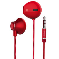 Biaze 毕亚兹 E8 入耳式降噪有线耳机 红色 3.5mm