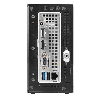 ASRock 华擎 Desk Mini X300W WIFI版 ITX机箱 非侧透 黑色