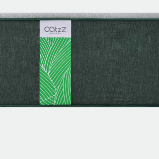 CatzZ 瞌睡猫 绿仙棕 乳胶椰棕床垫 墨绿色 150*200*24cm