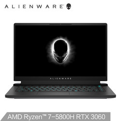 ALIENWARE 外星人 m15 R5锐龙版 15.6英寸游戏本（R7-5800H、16GB、512GB、RTX3060）