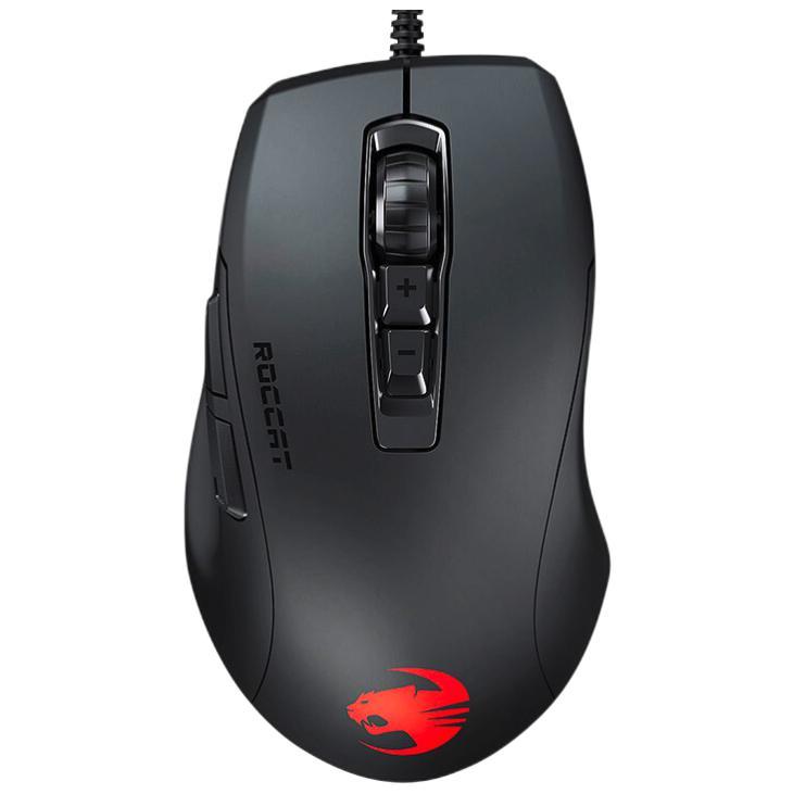 roccat 冰豹 魔幻豹 kone pure ultra 有线鼠标 16000dpi rgb 黑色