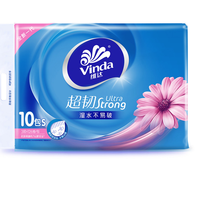Vinda 维达 超韧系列 抽纸 3层*126抽*10包(195*133mm)