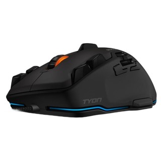 ROCCAT 冰豹 钛鲨豹 Tyon 有线鼠标 8200DPI RGB 黑色