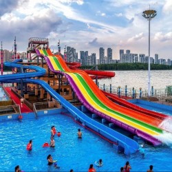武汉|东湖欢乐水世界,20000㎡超大水上乐园,玩水/赏景/游湖一站式遛娃