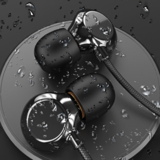choetech 迪奥科 入耳式耳塞式圈铁降噪有线耳机 经典黑 3.5mm