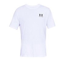 UNDER ARMOUR 安德玛 Sportstyle 男子运动T恤 1326799-100 白色 XXXL