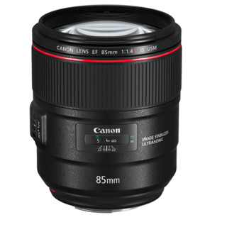 Canon 佳能 EF 85mm F1.4 L USM 中远摄定焦镜头 佳能EF卡口 72mm