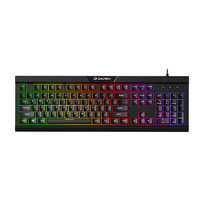 Dareu 达尔优 LK161 104键 有线键盘 黑色 RGB