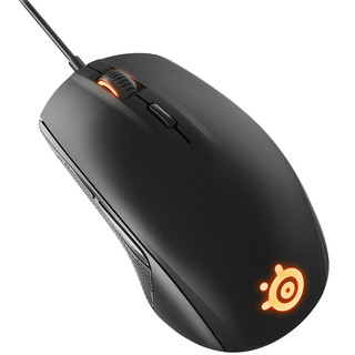 Steelseries 赛睿 Rival 100 幻彩版 有线鼠标 4000DPI RGB 黑色