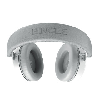 BINGLE 宾果 M60 耳罩式头戴式有线耳机 白色 3.5mm