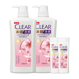 CLEAR 清扬 清樱花露香型去屑洗发露 720g+100g