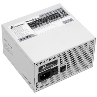 Seasonic 海韵 PRIME SnowSilent 650 PLATINUM 旗舰雪白限定版 白金牌（92%） 全模组电ATX源 650W