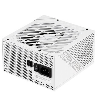 ROG 玩家国度 雪鹰系列 ROG-STRIX-850G-White 金牌（90%）全模组ATX电源 850W