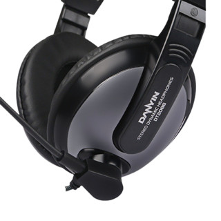 DANyiN 电音 DT2088 耳罩式头戴式有线耳机 石墨黑 3.5mm