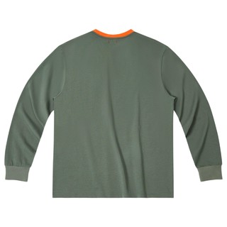 CLOT 凝结集团 荆棘系列 男士圆领长袖T恤 CTLS21FAL102-OL 橄榄绿 XXL