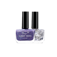 Candy Moyo 云雾蝴蝶指甲油套装 (#CMY354葡萄脆啵啵 8ml+#CMY352小蝴蝶 8ml)