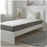 IKEA 宜家 HÖVÅG 海沃格 袋装弹簧床垫 硬型, 深灰色 90x200 厘米