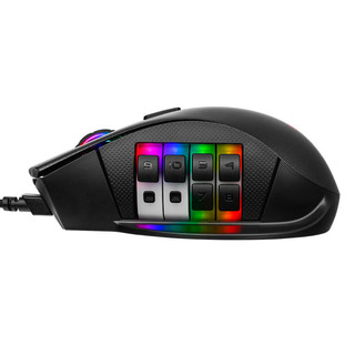 Tt esports 斗龙 MO-NMS-WDOOBK-01 有线鼠标 5000DPI RGB 黑色