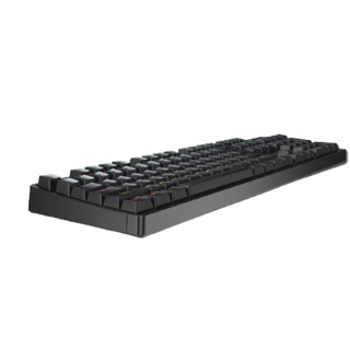 Dareu 达尔优 DK100 pro 104键 有线机械键盘 黑色 国产青轴 混光