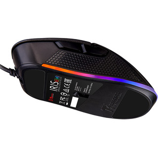 Tt esports 斗龙 MO-IRS-WDOHBK-01 有线鼠标 5000DPI IRIS RGB 黑色