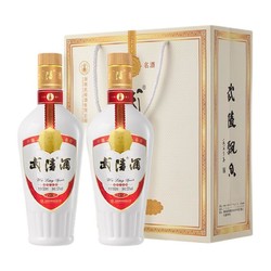 武陵酒 飘香 经典版 53%vol 酱香型白酒 500ml*2瓶 双支装