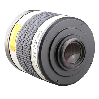 cen 变色龙 500mm F6.3 远摄定焦镜头 T2卡口 95mm 白色