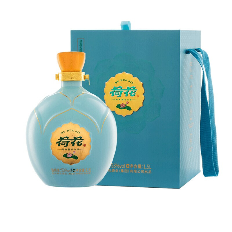 荷花金荷花53%vol 酱香型白酒500ml 单瓶装【报价价格评测怎么样】-什么
