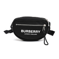 BURBERRY 博柏利 logo印花织物男士腰包正品时尚运动男包